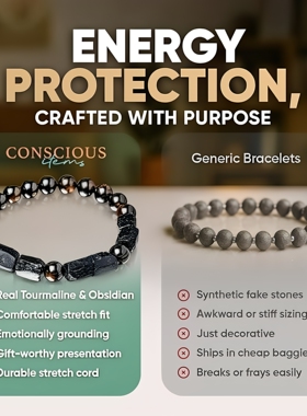 Conscious Items Protection Bracelets for Women Men Healing