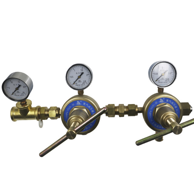 Shanghai Pressure Reducer Factory YQD-30 Nitrogen Pressure Reducer Pressure Gauge Pressure Regulator Gas Cylinder Pressure Reducer