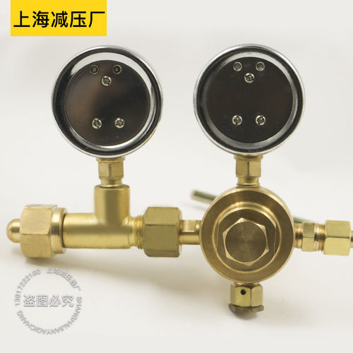 上海减压器厂YQD-370 6*25MPA氮气减压器稳压调压器减压阀 压力表 - 图1
