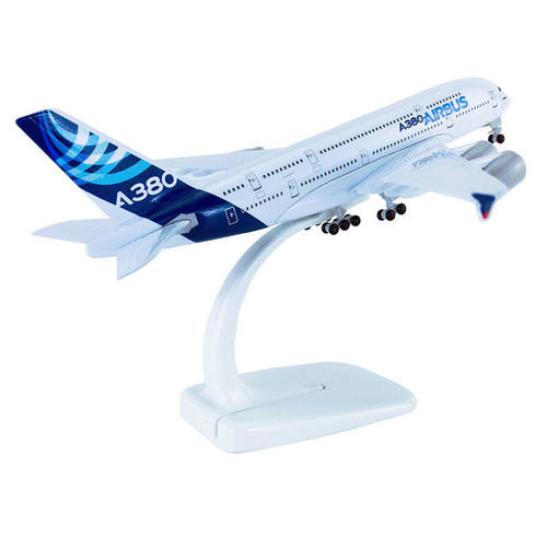 包邮18-20cm实心合金飞机模型空客A380原型机南航B747国航航模 - 图3