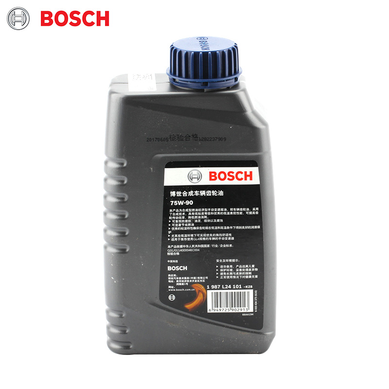 1L装/博世齿轮油手动挡变速箱油Bosch汽车合成差速器后桥油75W-90 - 图1