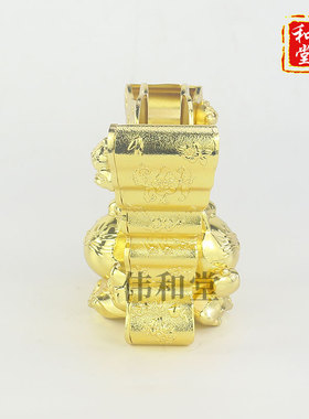 香港旗舰正品 李居明2024龙年吉祥物工艺品千岁招财猫摆件 金刚护