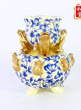 香港旗舰正品李居明2026马年吉祥物工艺品西南天水卸刀光七赤摆件