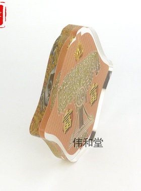 香港正品 李居明常年吉祥物工艺品 水晶台座 【百富图】 摆件
