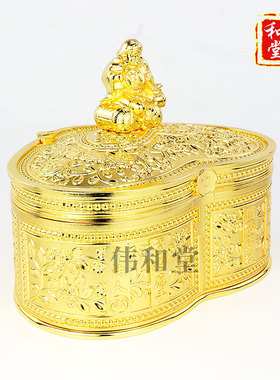 香港旗舰正品 李居明2025蛇年吉祥物工艺品 得心应手大财箱摆件