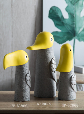 卡通动物猫咪摆件简约儿童房装饰