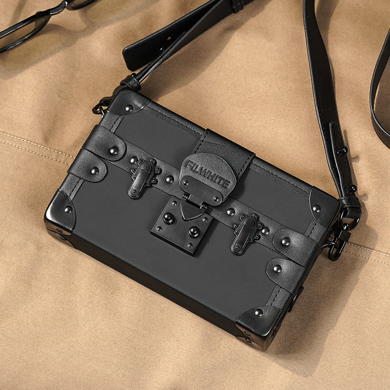 男士单肩包ins新品包袋中性风男女斜挎包方盒包百搭手机包小方包,淘宝优惠券,粉丝福利购,淘宝优惠卷