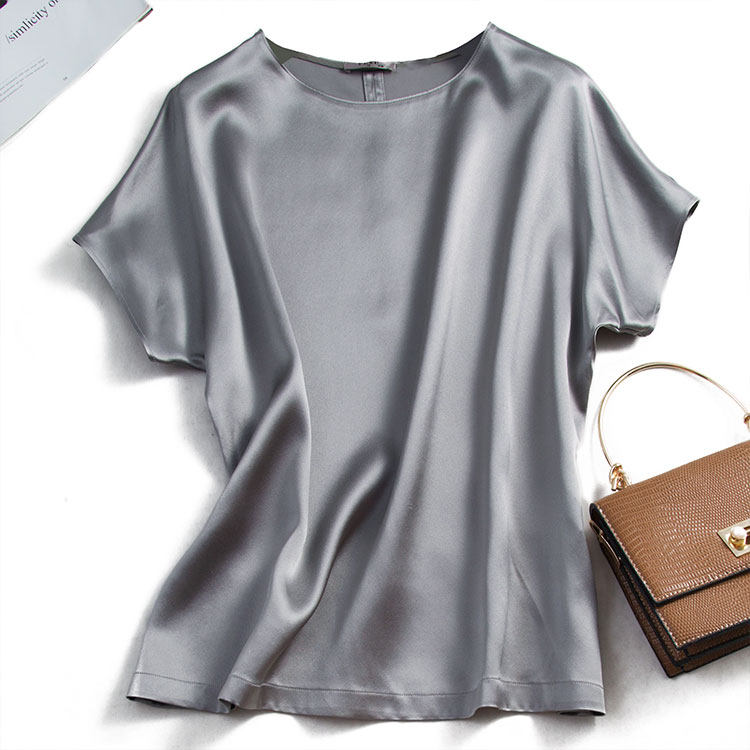 丝滑裸感she华高ji重磅30姆米衬衫 丝念物语T恤