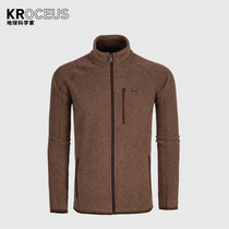 KROCEUS Earth Scientist Autumn Winter Outdoor Mens Warm Upright collar cardiovert cardiovert cardiovert jacket resistance electrostatic