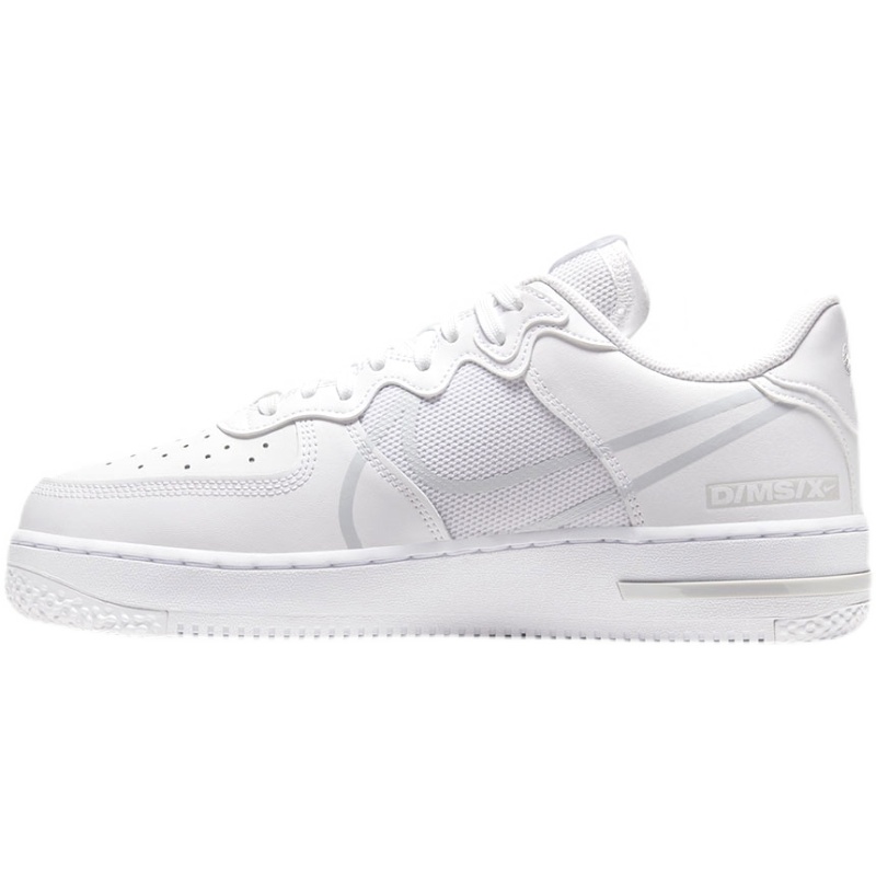 Nike Air Force 1 React AF1纯白空军一号缓震板鞋情侣CT1020-101-图3