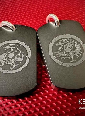 KASFLY凯撒EDC狗牌坠子吊坠