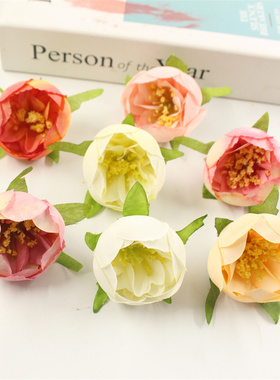 仿真水仙茶苞花朵diy手作材料