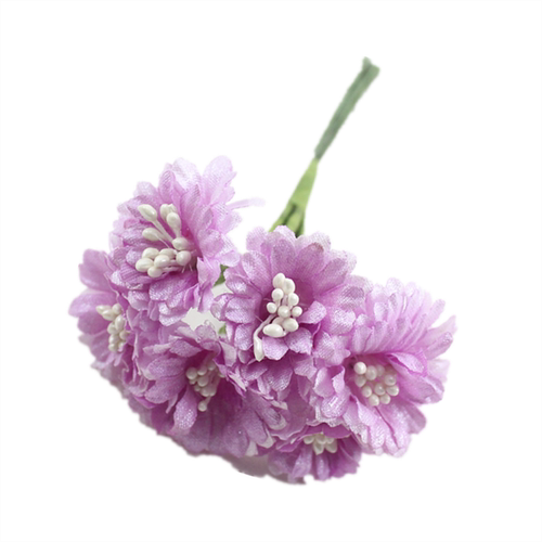艺尚diy手工配件花环材料 喜糖盒配件 雏菊康乃馨 迷你家居装饰花 - 图3