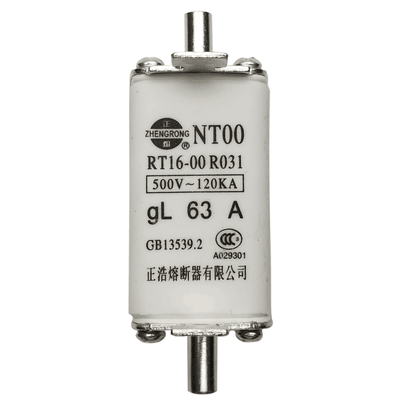 方管刀形熔断器 熔芯 NT00 RT16-00 R031 RO31熔断体4A-160A - 图3