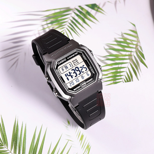 Casio Casio Watch Black Outdoor Sports Leisure Waterproof Men S Electronic Watch W 800h 1a W 96h