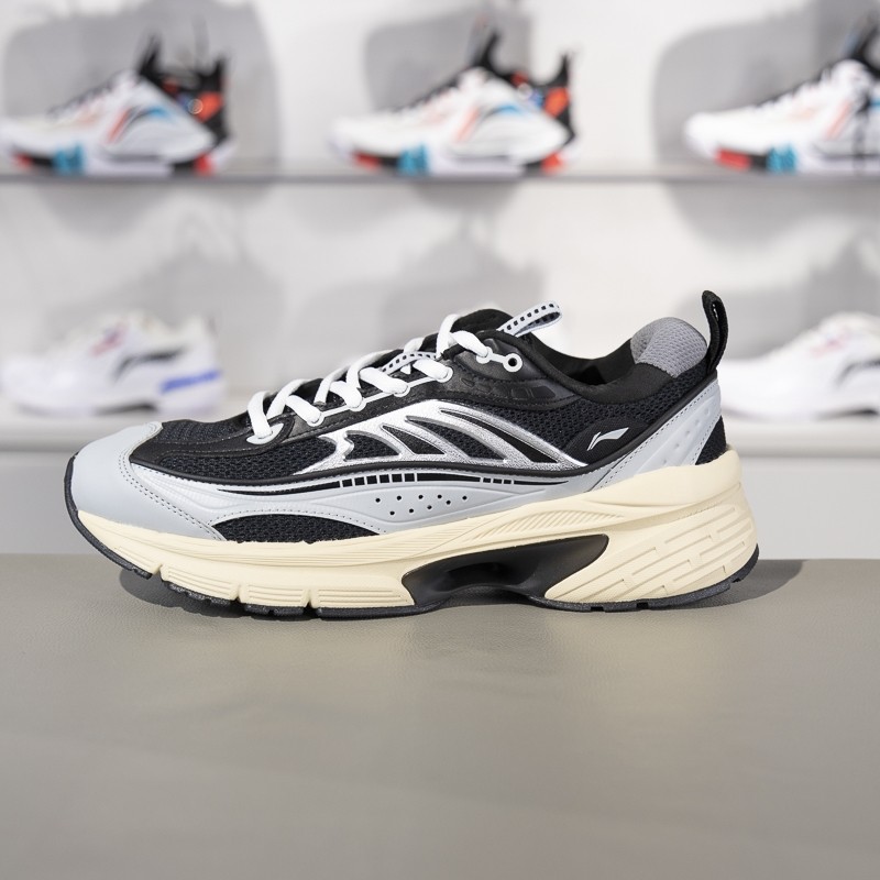 李宁羿星LITE休闲鞋2023新款男子减震复古百搭低帮老爹鞋AGCT235,淘宝优惠券,粉丝福利购,淘宝优惠卷