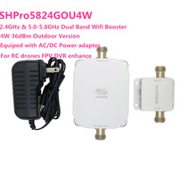 SUNHANS 2 4GHz 5GHz Dual-frequency WIFI wireless signal amplifier 4W 36dBm OUTTOR