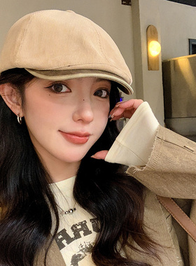 贝雷帽逛街休闲女春夏秋