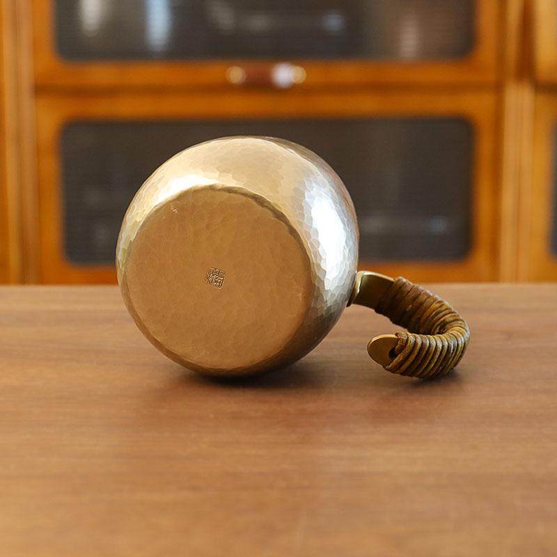 小葵川町屋 日本进口富贵堂手工锤纹藤编咖啡拉花缸拉花杯手冲壶,淘宝优惠券,粉丝福利购,淘宝优惠卷