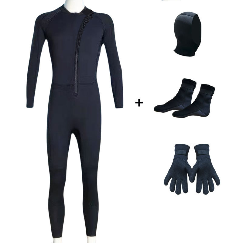 3MM连体潜水服赶海湿衣男保暖泳衣桨板帆板冲浪防寒救援服贴身,淘宝优惠券,粉丝福利购,淘宝优惠卷