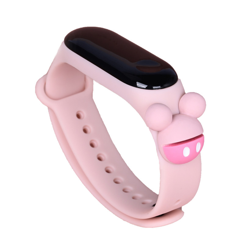 智能彩屏儿童50米防水电子表手环 Asvinda国产腕表