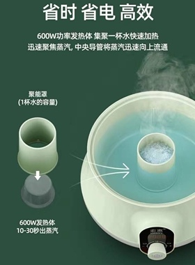 台湾金熊蒸汽锅体底座  电蒸锅电煮锅底多功能 家用18cm定时