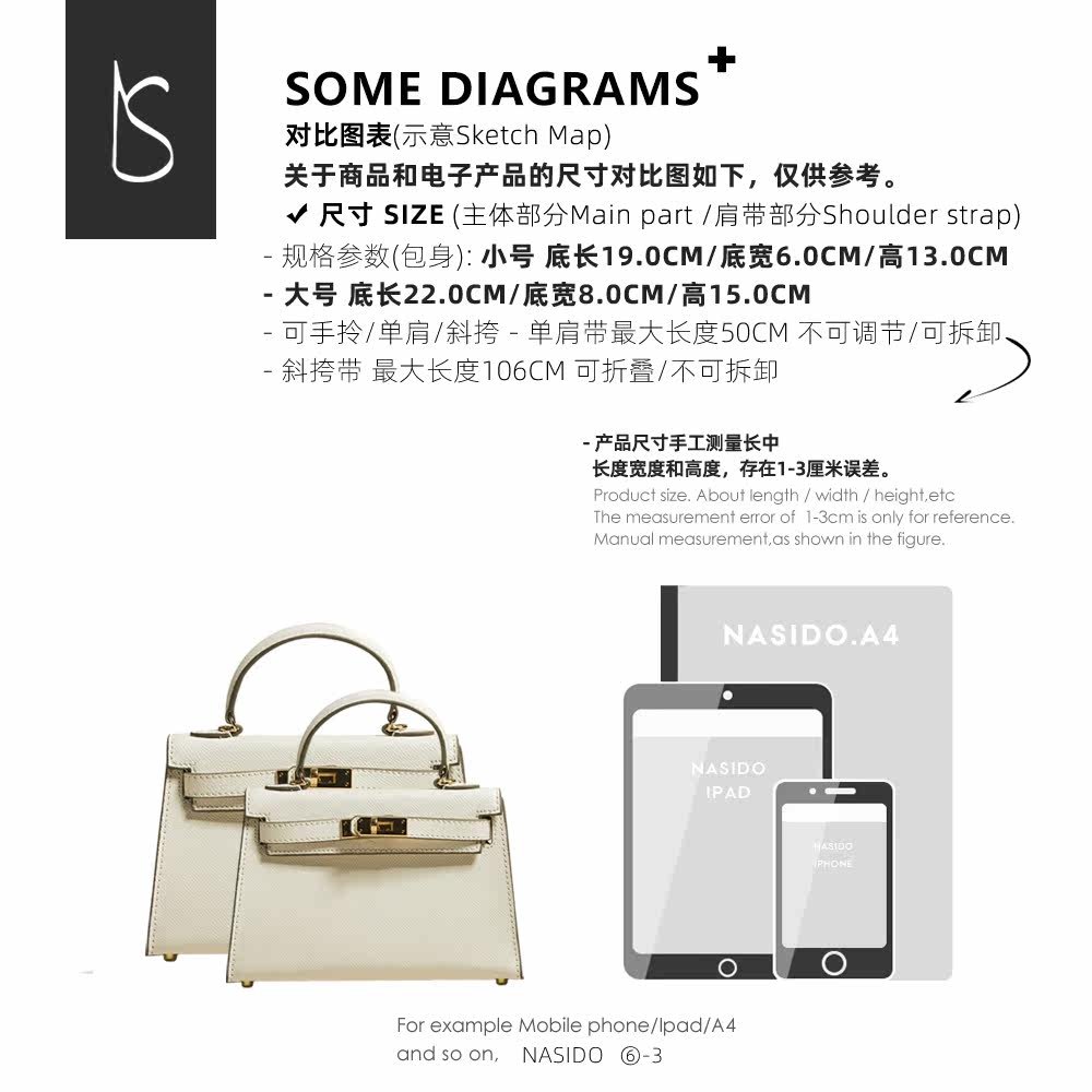 二代凯莉包大象灰高级感真皮女士包包mini手提质感斜挎包女,淘宝优惠券,粉丝福利购,淘宝优惠卷