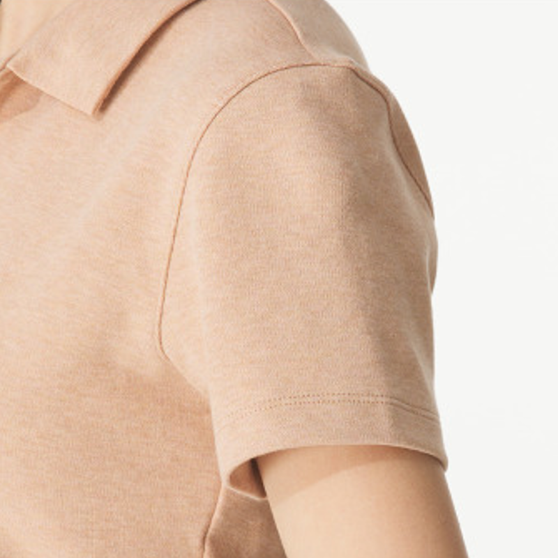 Nike/耐克女短袖POLO衫夏新款刺绣小勾短款深V翻领T恤DV7885-688,淘宝优惠券,粉丝福利购,淘宝优惠卷