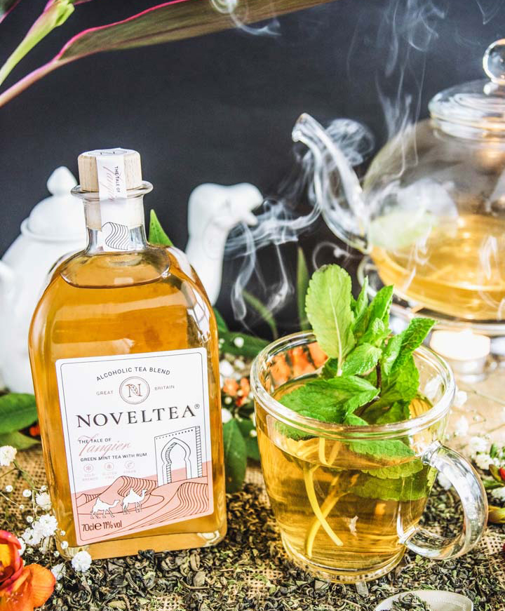 洋酒 薄荷绿茶朗姆酒 Noveltea Green Mint Tea with Rum 冷热饮 - 图0