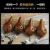 Ocarina 6 lỗ mới bắt đầu giai điệu C để điều chỉnh AC hun khói cổ xưa để gửi dây buộc túi để chơi nhạc cụ quảng cáo - Nhạc cụ dân tộc