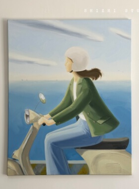 十指画作原作悠长夏日手绘油画