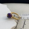 South Africa Shujulai Royal Purple Bead Ring s925/(Xu Yao) AZB14766