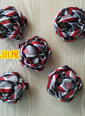 工商银行胸花头花领花柜台饰品