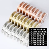 Медное ювелирное украшение, медные шелковые нитки ручной работы, китайская шпилька, DIY