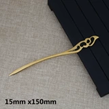 Металлическая китайская шпилька, аксессуар для волос ручной работы, набор материалов, аксессуар для сумки, 15см, «сделай сам»