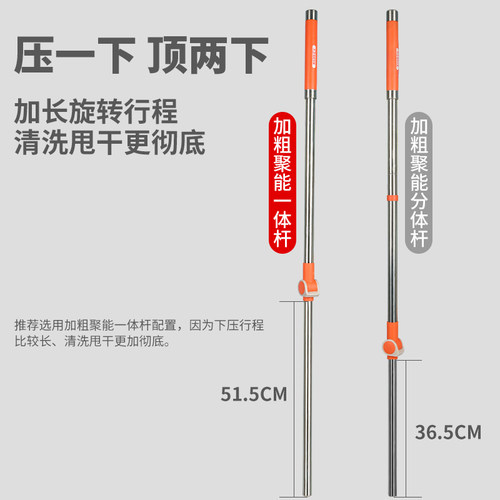 大卫拖把官方免手洗旋转新款家用手压木地板懒人拖地一拖净 - 图1