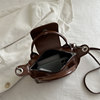 This year's popular bags, versatile cross-body bags, 2025 new women's bags, fashionable and simple hand-carried one-shoulder small bucket bags