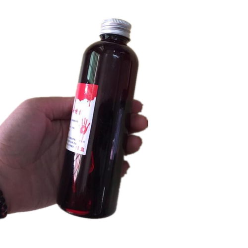 万圣节影视cos道具假血人造可食用血浆饮料吐血吸血鬼伤效可水洗 - 图3
