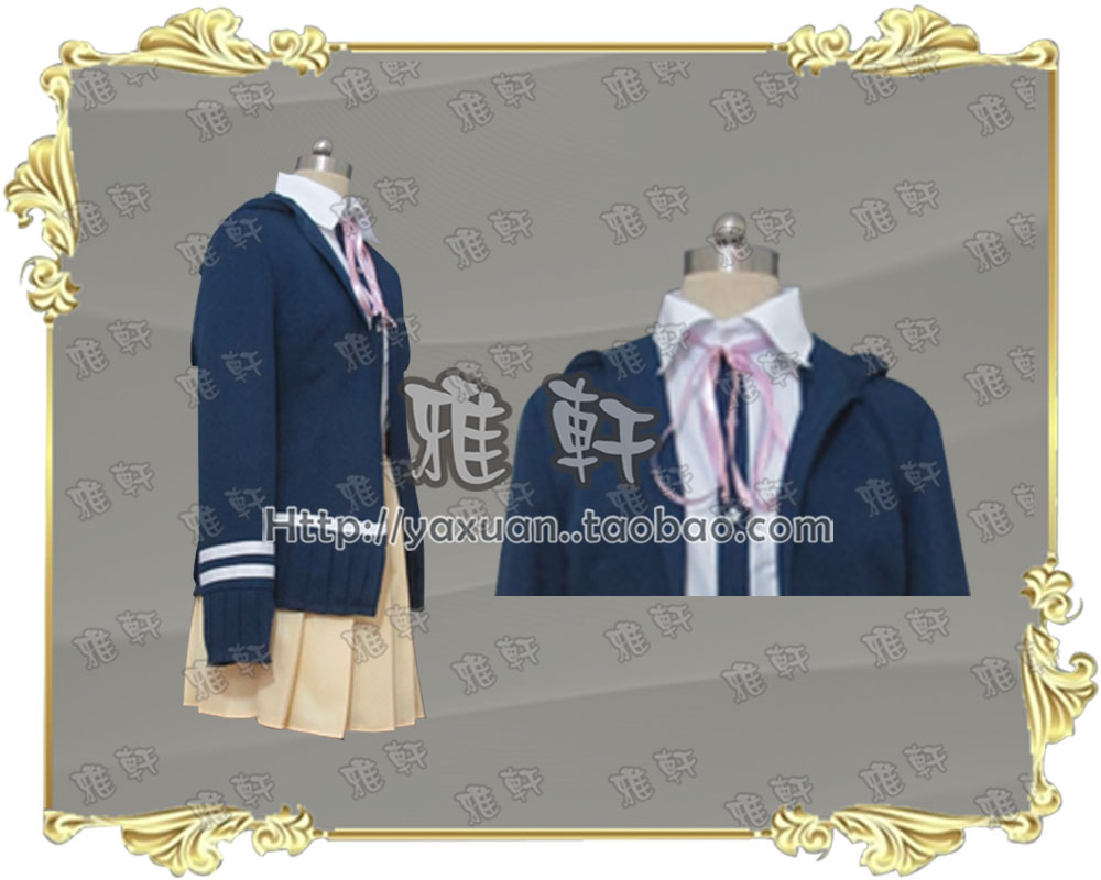 雅轩cosplay服装弹丸论破七海千秋新品-图0