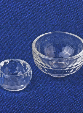 水晶玻璃供水碗面膜碗