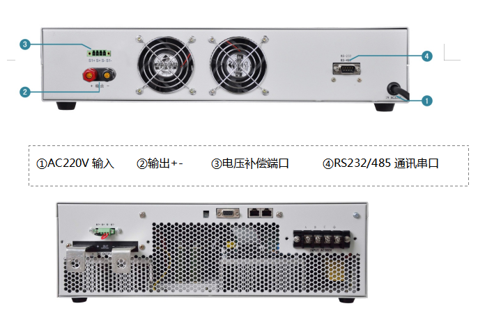 400V3A5A10A20A30A可调程控可编程稳压电源华泰HAP40-3/5/10/20 - 图1