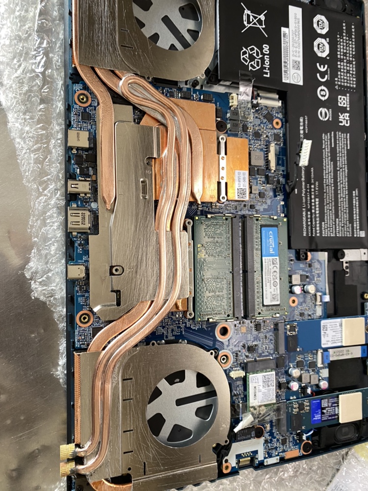 将星x15 x17 at笔记本水冷改装铜管定制提供教程 - 图1