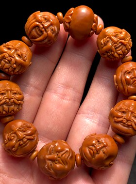 精品须派十八罗汉手串