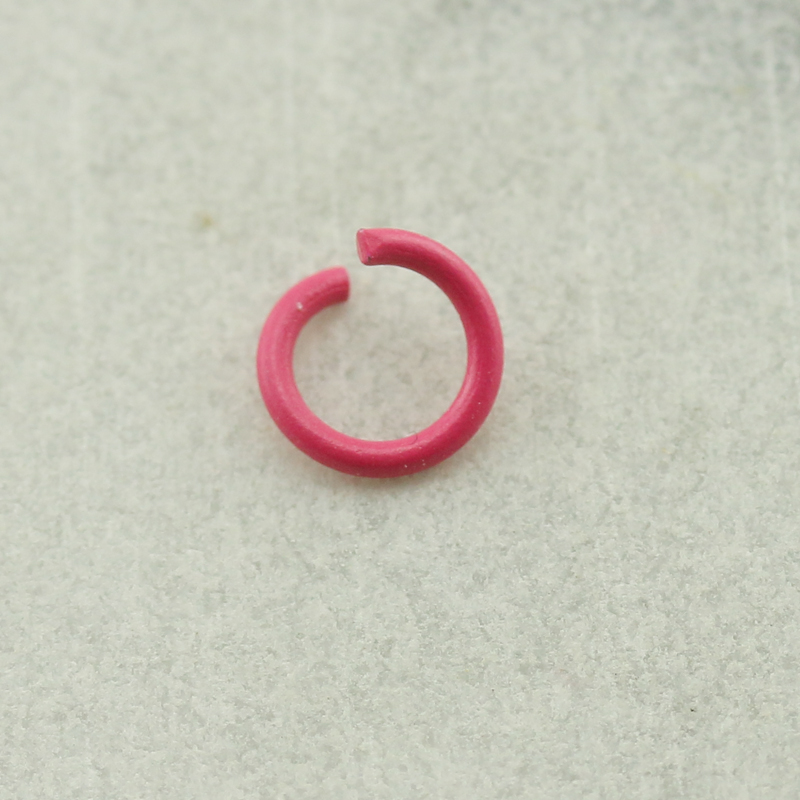 DIY饰品配件1.2*8mm金属彩色小单圈连接环开口圈C圈连接圈20个价 - 图2