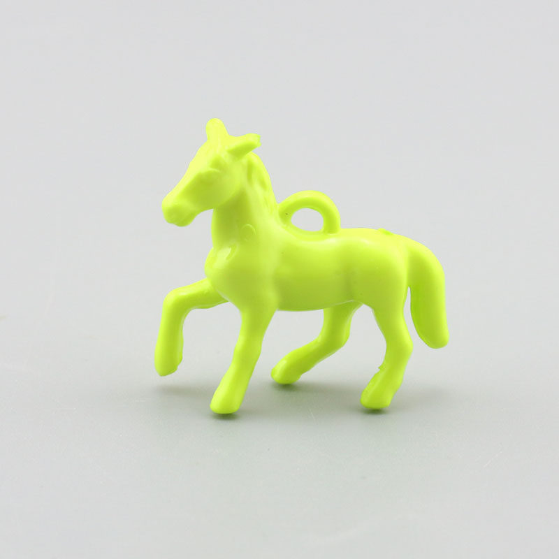 DIY饰品配件 亚克力仿真彩色立体小马挂件包包钥匙扣项链耳环吊坠,淘宝优惠券,粉丝福利购,淘宝优惠卷