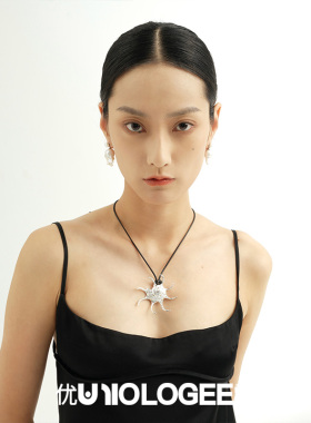 优霓 YOKA长刺星螺项链/胸针新中式古风项链小众原创