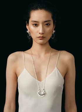 UNI优霓龙首福禄耳环2025年新品新中式耳环耳钉女