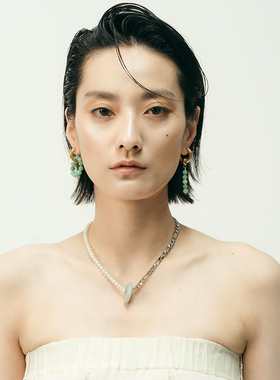 UNI优霓平安扣项链新中式禅意项链清冷感锁骨链