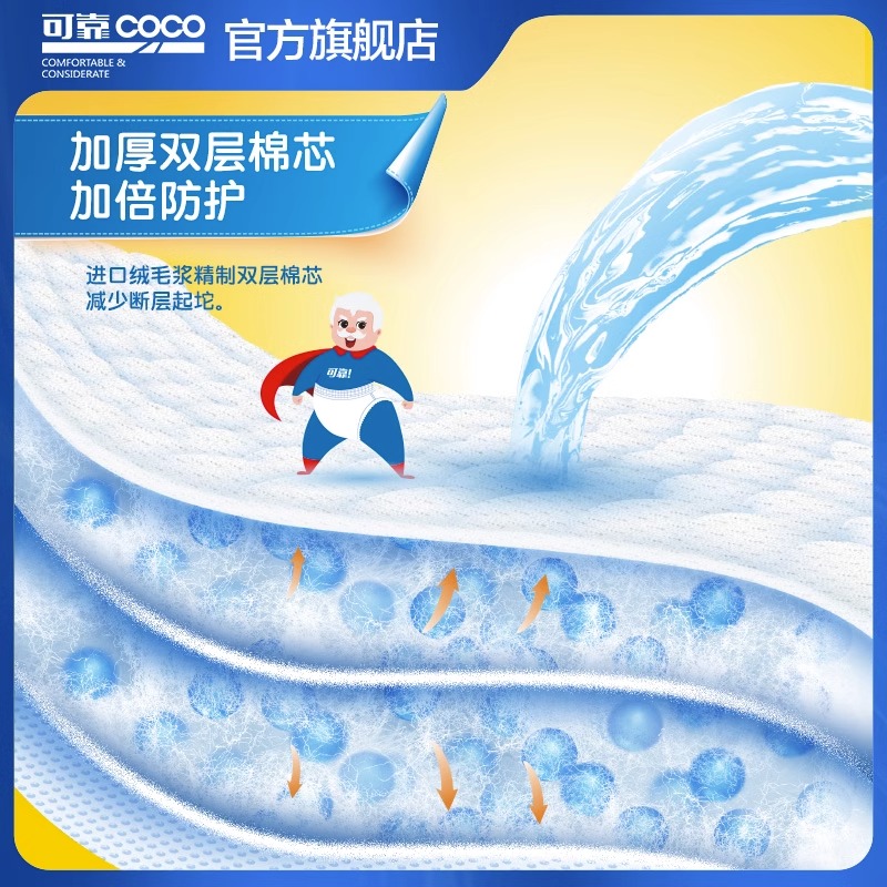 可靠吸收宝成人纸尿裤老年人尿不湿旗舰店同款大号L码80片经济装,淘宝优惠券,粉丝福利购,淘宝优惠卷