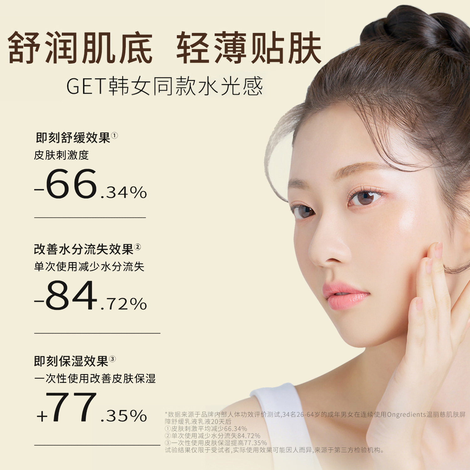 Korean ongredients Wenlici makeup primer moisturizing cream butter emulsion base